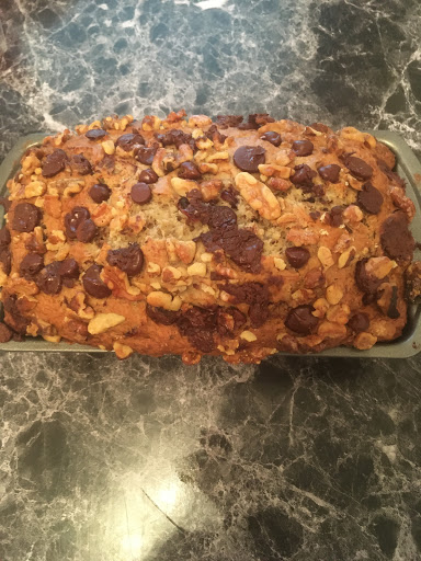 Bananas nut bread w cranberry 