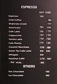 Sibang Bakery menu 1