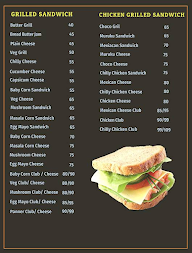 Melbourne The Cafe menu 4