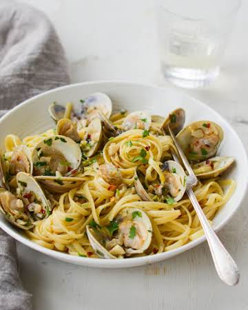 Restaurant-Style Linguine with Clams - Once Upon a Chef