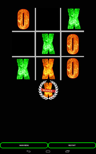 Tic Tac Toe Fire-Вогняні хрестики нолики