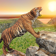 Ultimate Tiger Family Wild Animal Simulator Games  Icon