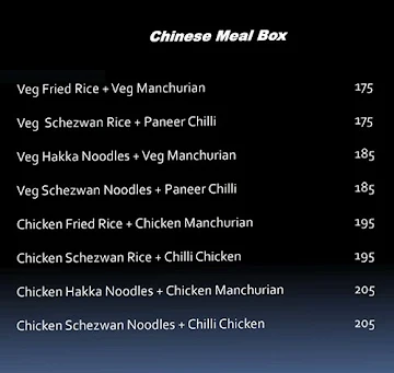 MB Express menu 