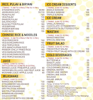 Palavi Family Resto menu 3