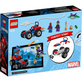 Конструктор Super Heroes 76133 Автомобильная погоня Человекапаука LEGO за 709 руб.