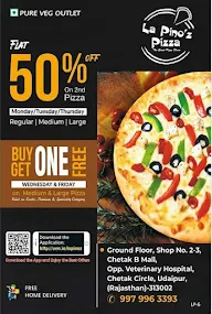 La Pino'z Pizza menu 2