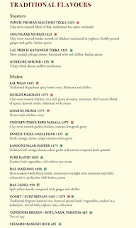 Capital Kitchen - Taj Palace Hotel menu 3