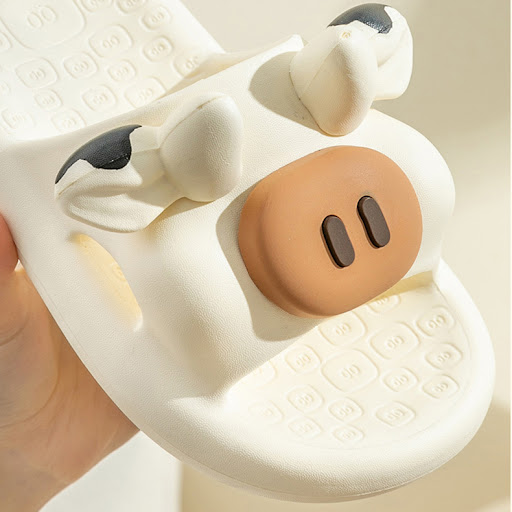 Title 6, Cartoon Shoes Cute Pig Bear Dog Slippers. Comfo...