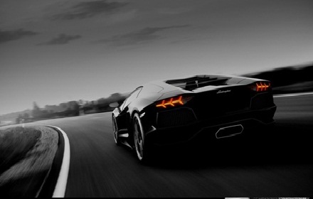 Black lamborghini chrome extension