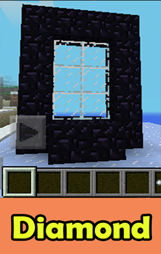 Diamond Portal mods mcpe +