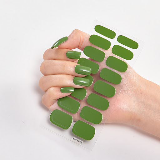 Title 15, Color Letter Nail Stickers, Full Nail Art Stick...