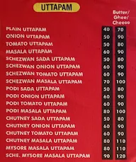 Tamil Nadu Restaurant menu 1