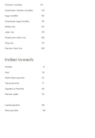 JP Foods menu 2