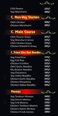 Mr Naan & Mrs Curry menu 2