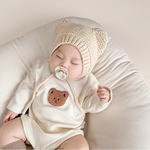 Title 16, Korean Baby Cute Cartoon Ear Protection Hat, ke...