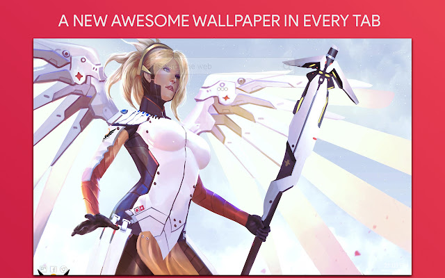 Mercy Wallpaper HD Custom New Tab