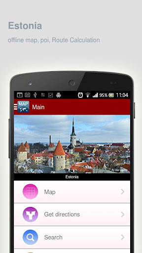 Estonia Map offline