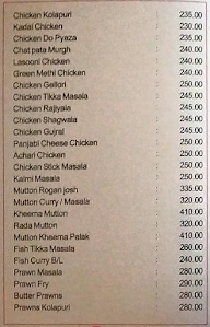 Hotel Geetha Regency menu 6