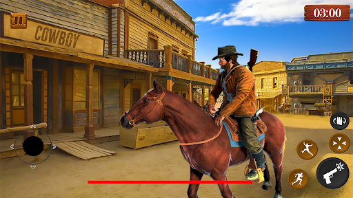 Screenshot West cowboy Horse Riding game