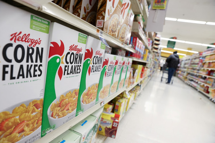 Kellogg's Corn Flakes, owned by Kellogg Company, are seen for sale in a store in Queens, New York City, US. File photo: REUTERS/ANDREW KELLY