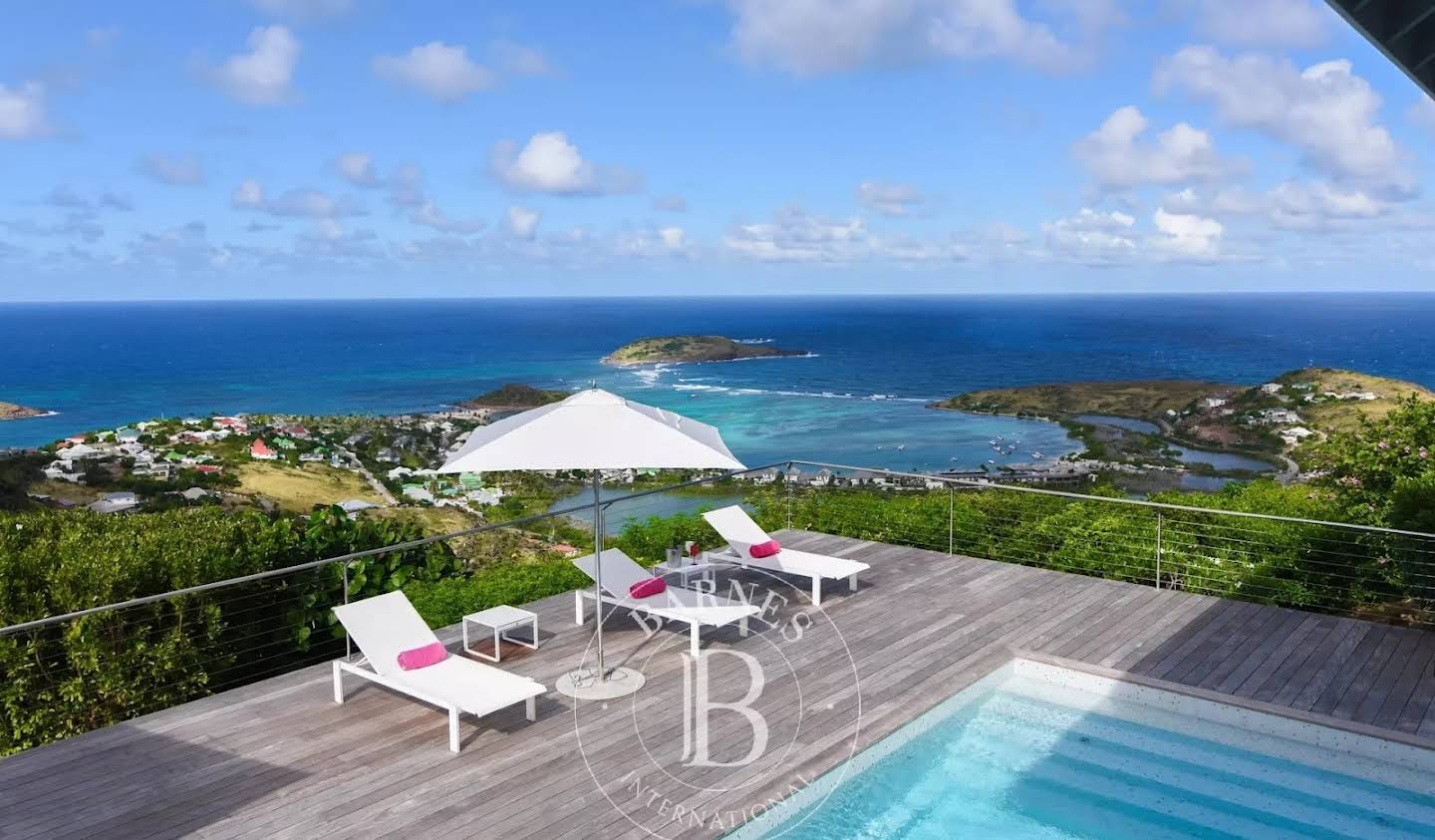 Villa with pool and terrace Saint Barthelemy