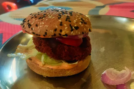 Peri Peri Crispy Chicken Burger