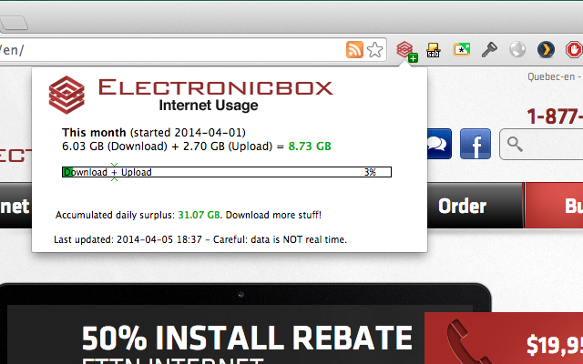 Electronic Box Internet Usage Monitor Preview image 0