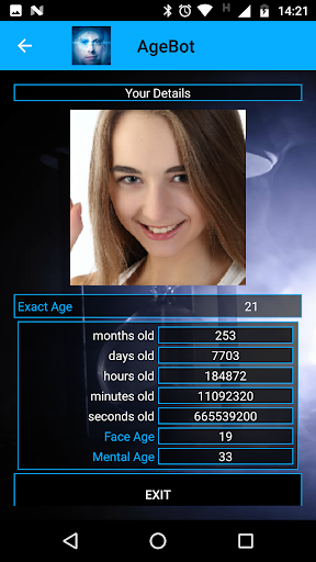 Screenshot How old am I? Face age app