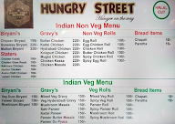 Hungery Steet menu 1