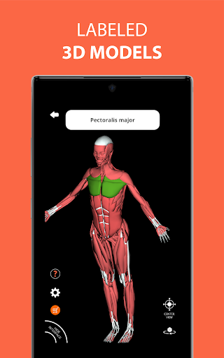 Screenshot Human Anatomy Learning - 3D