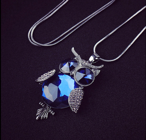 Silver blue owl