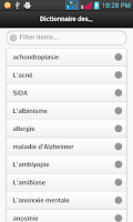 Dictionnaire Des Maladies Screenshot