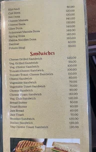 Hotel Yatrik Yashraj Restaurant menu 2