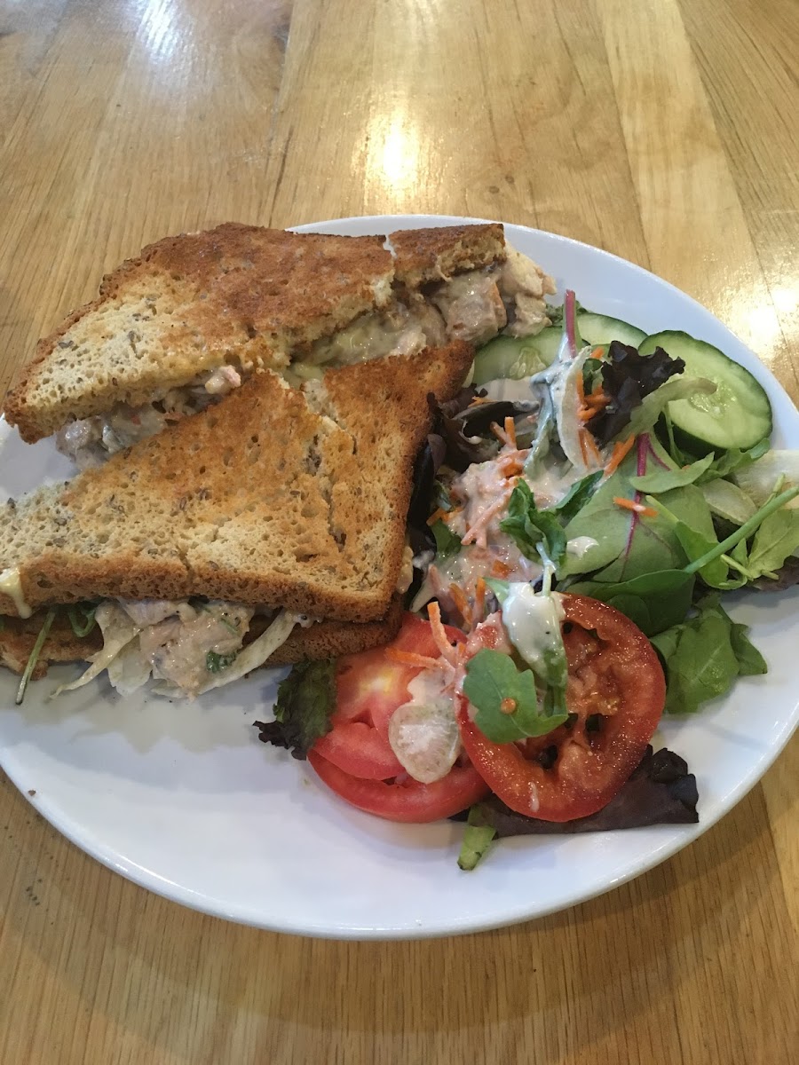 Chicken salad sandwich