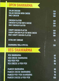 Shawarma Wala menu 3