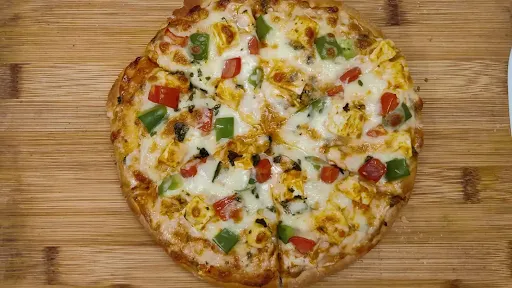 Jain Paneer Tikka Pizza