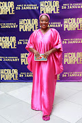 Actress Sive Mabuya-Bukani at the pre-screening of 'The Color Purple' at Montecasino.
 