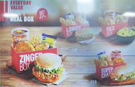 KFC menu 4