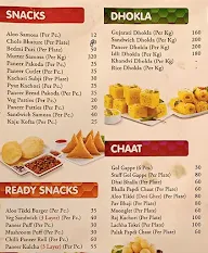 Bikaner Sweets menu 3