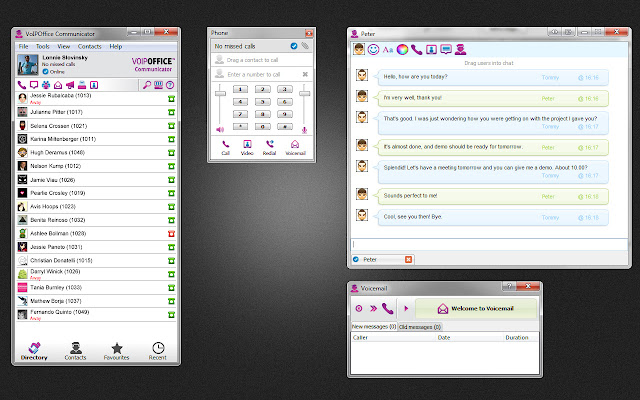 VoIPOffice Communicator Extension