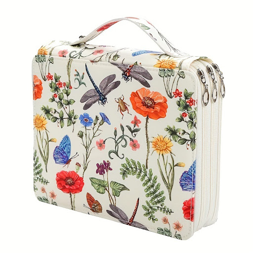 Title 8, 124-Hole Multi-Color Large Capacity Zipper Thre...