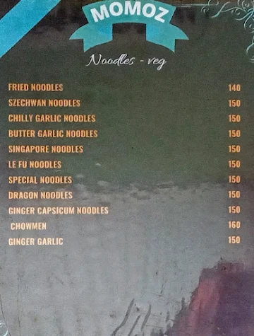 Momoz menu 