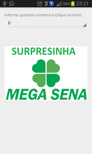 Mega Sena - Surpresinha