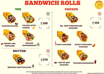 Chickeera menu 