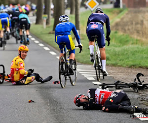 Meteen waaiers maar vooral crashes eisen slachtoffers: opgaves van Frison, Halvorsen en Van Staeyen