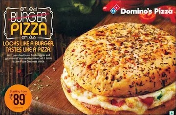 Domino's Pizza menu 