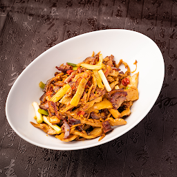 Stir Fried Smoked Pork With Hunan Bamboo Shoot