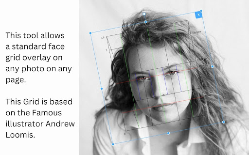 Draw any face - Loomis method