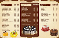 Cake Shop menu 1