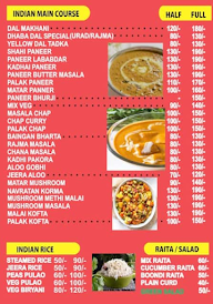 Dhaba Culture menu 1